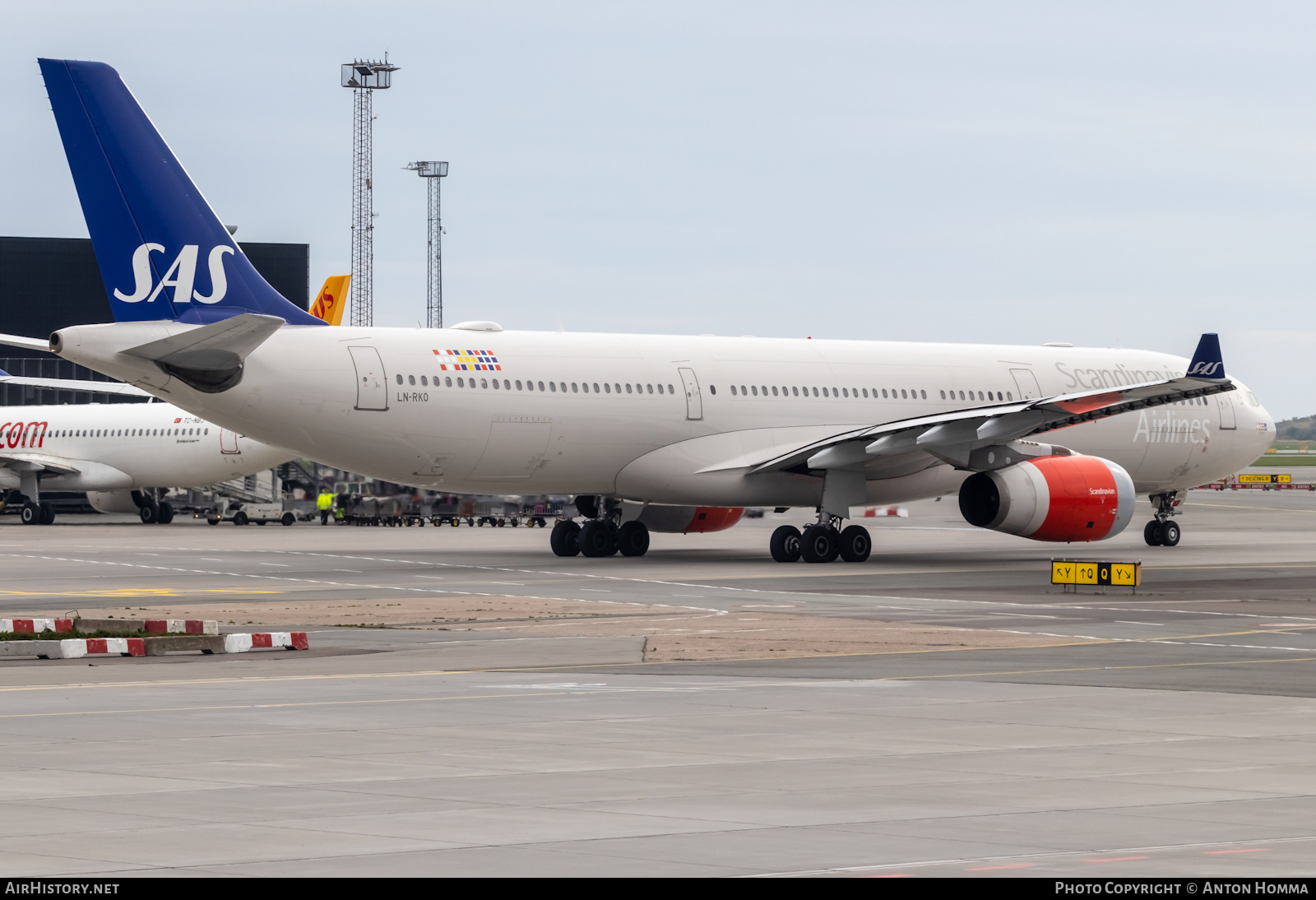 Aircraft Photo of LN-RKO | Airbus A330-343E | Scandinavian Airlines - SAS | AirHistory.net #397796