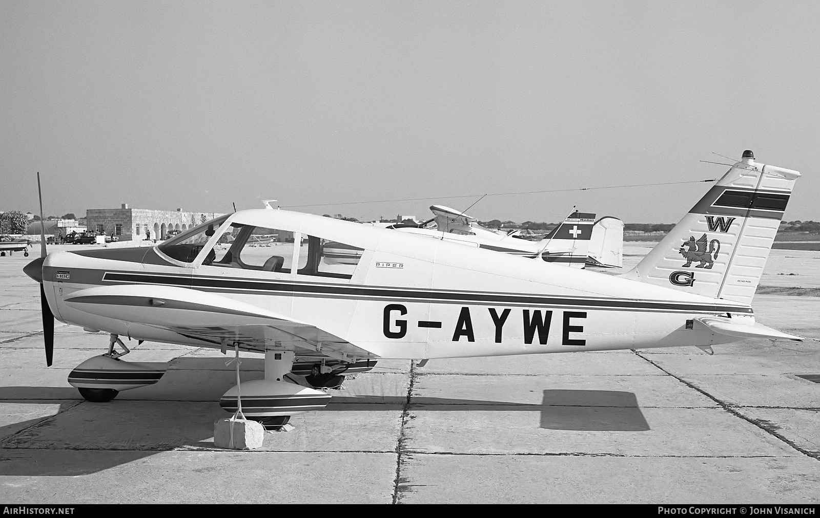 Aircraft Photo of G-AYWE | Piper PA-28-140 Cherokee C | AirHistory.net #397808