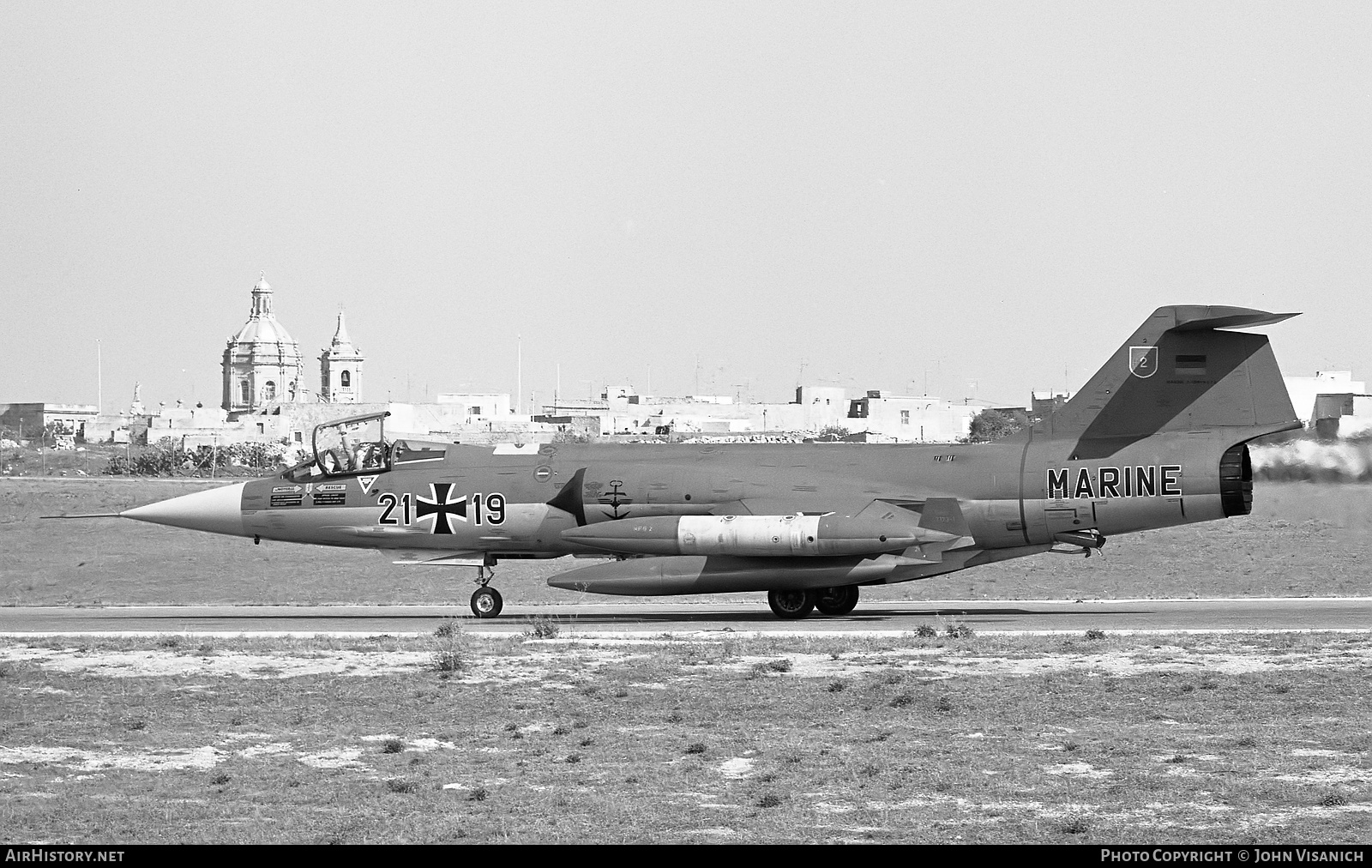 Aircraft Photo of 2119 | Lockheed RF-104G Starfighter | Germany - Navy | AirHistory.net #397809