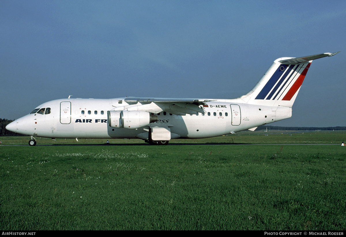 Aircraft Photo of D-AEWE | British Aerospace BAe-146-200A | Air France Express | AirHistory.net #397814