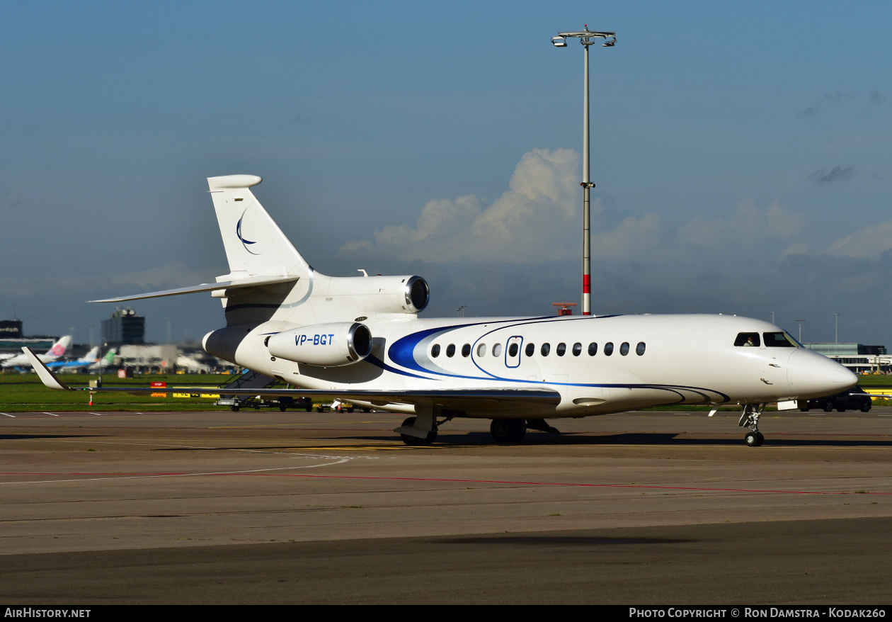 Aircraft Photo of VP-BGT | Dassault Falcon 7X | AirHistory.net #397831