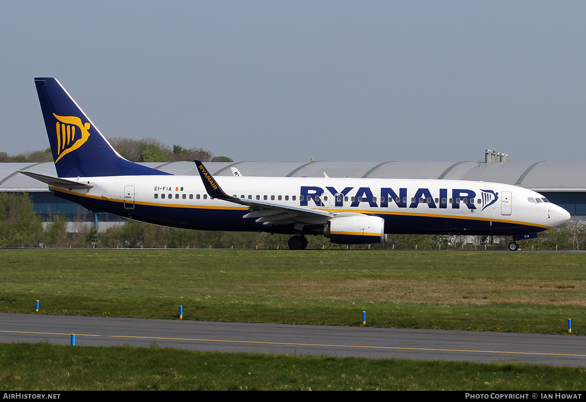 Aircraft Photo of EI-FIA | Boeing 737-8AS | Ryanair | AirHistory.net #397833