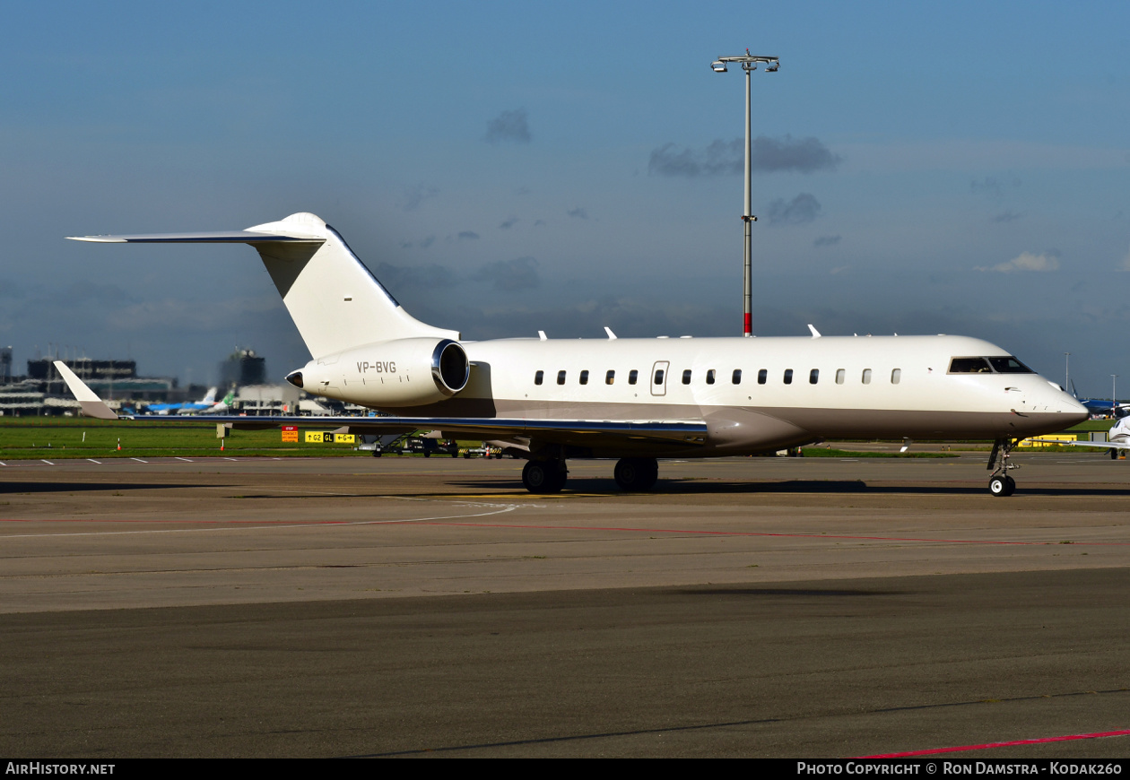 Aircraft Photo of VP-BVG | Bombardier Global Express XRS (BD-700-1A10) | AirHistory.net #397843