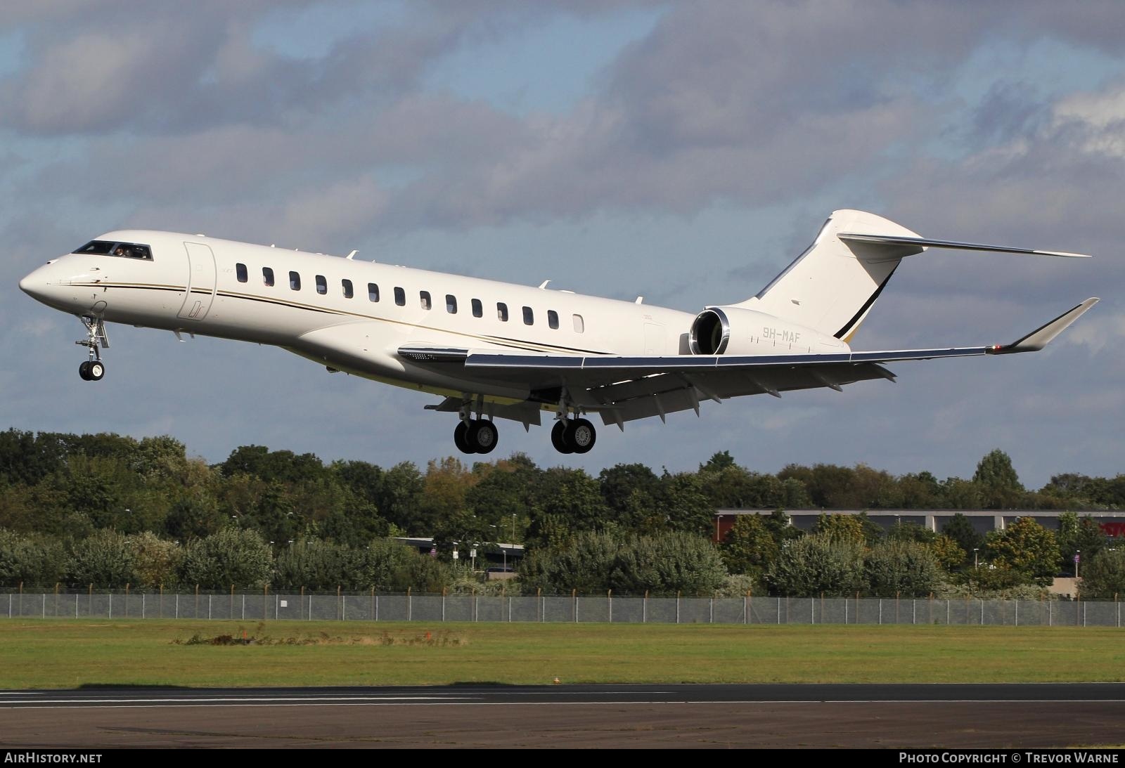 Aircraft Photo of 9H-MAF | Bombardier Global 7500 (BD-700-2A12) | AirHistory.net #397844