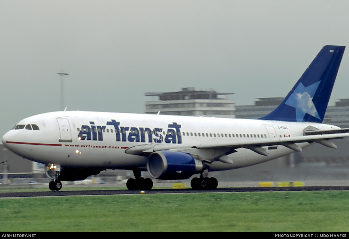 Aircraft Photo of C-FDAT | Airbus A310-308 | Air Transat | AirHistory.net #397850