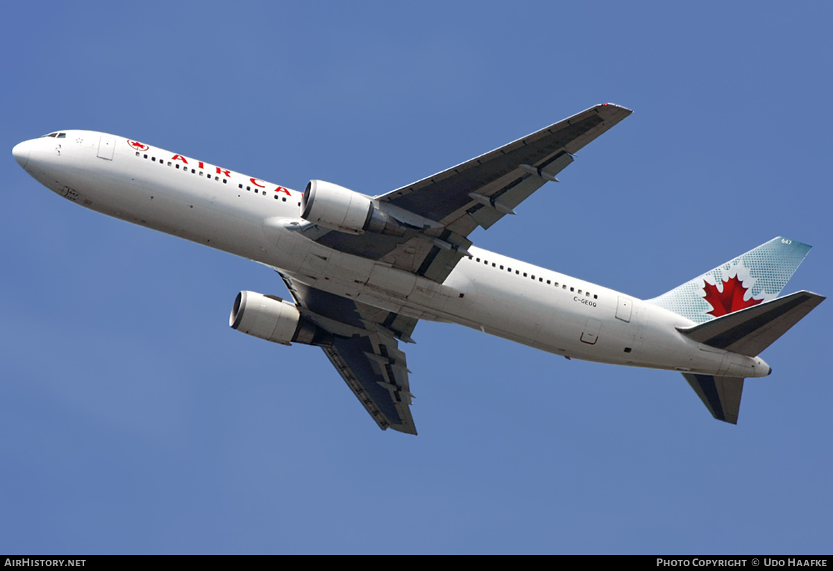 Aircraft Photo of C-GEOQ | Boeing 767-375/ER | Air Canada | AirHistory.net #397853