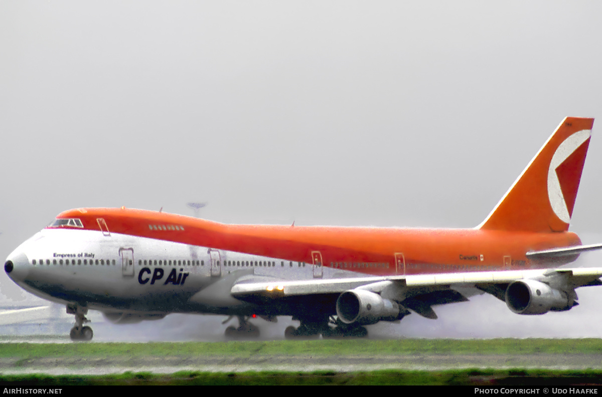 Aircraft Photo of C-FCRE | Boeing 747-217B | CP Air | AirHistory.net #397867