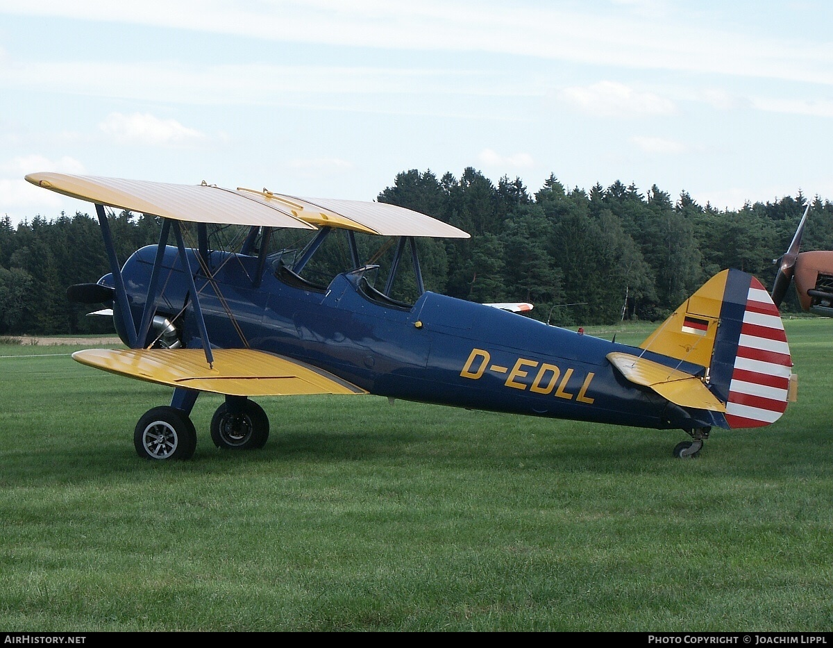 Aircraft Photo of D-EDLL | Boeing A75N1 Kaydet | AirHistory.net #397903