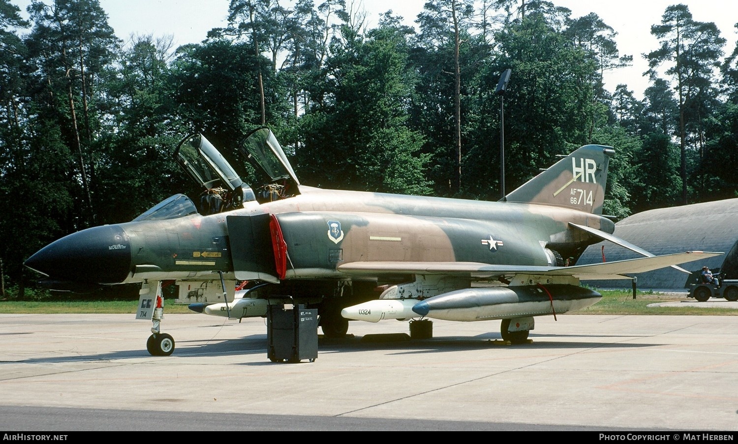 Aircraft Photo of 66-7714 / AF66-714 | McDonnell Douglas F-4D Phantom II | USA - Air Force | AirHistory.net #397927