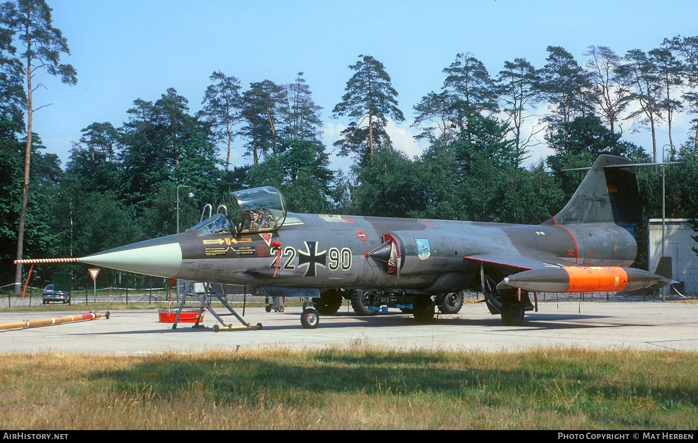 Aircraft Photo of 2290 | Lockheed F-104G Starfighter | Germany - Air Force | AirHistory.net #397928