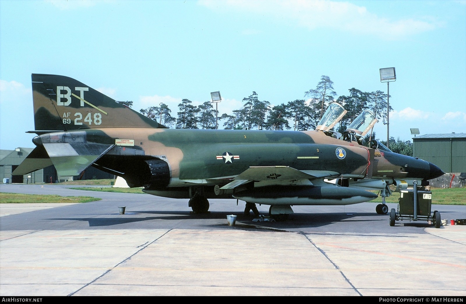 Aircraft Photo of 69-0248 / AF69-248 | McDonnell Douglas F-4E Phantom II | USA - Air Force | AirHistory.net #397931