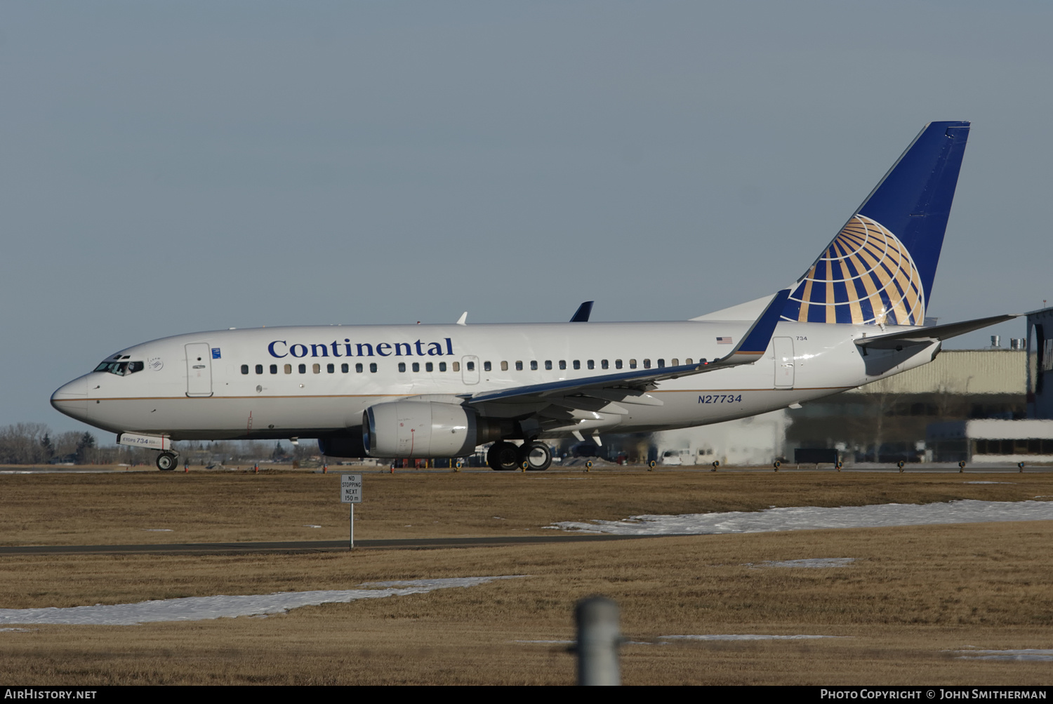 Aircraft Photo of N27734 | Boeing 737-724 | Continental Airlines | AirHistory.net #397943