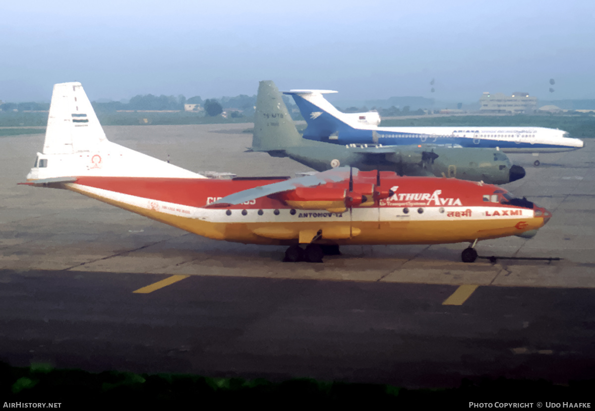 Aircraft Photo of CIS-06105 | Antonov An-12BP | Mathur Avia Air Transport System | AirHistory.net #397945