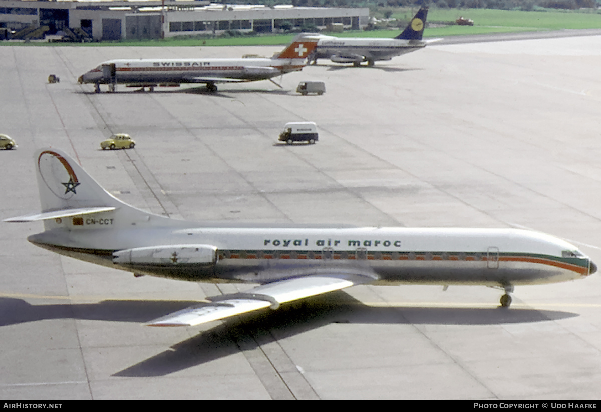 Aircraft Photo of CN-CCT | Sud SE-210 Caravelle III | Royal Air Maroc - RAM | AirHistory.net #397948