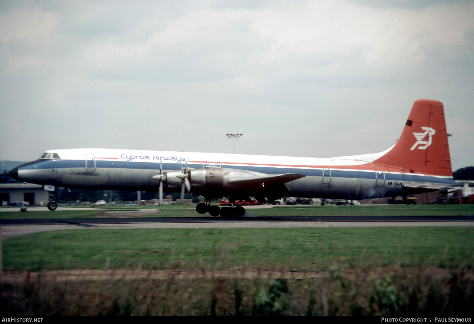 Aircraft Photo of 5B-DAN | Canadair CL-44D4-1 | Cyprus Airways | AirHistory.net #397949