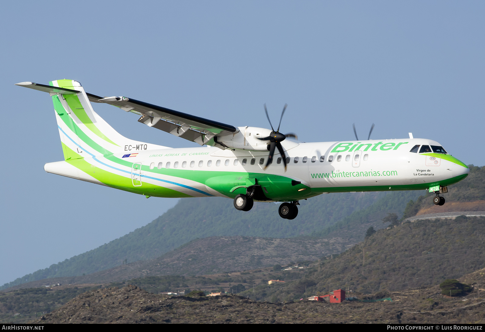 Aircraft Photo of EC-MTQ | ATR ATR-72-600 (ATR-72-212A) | Binter Canarias | AirHistory.net #397953