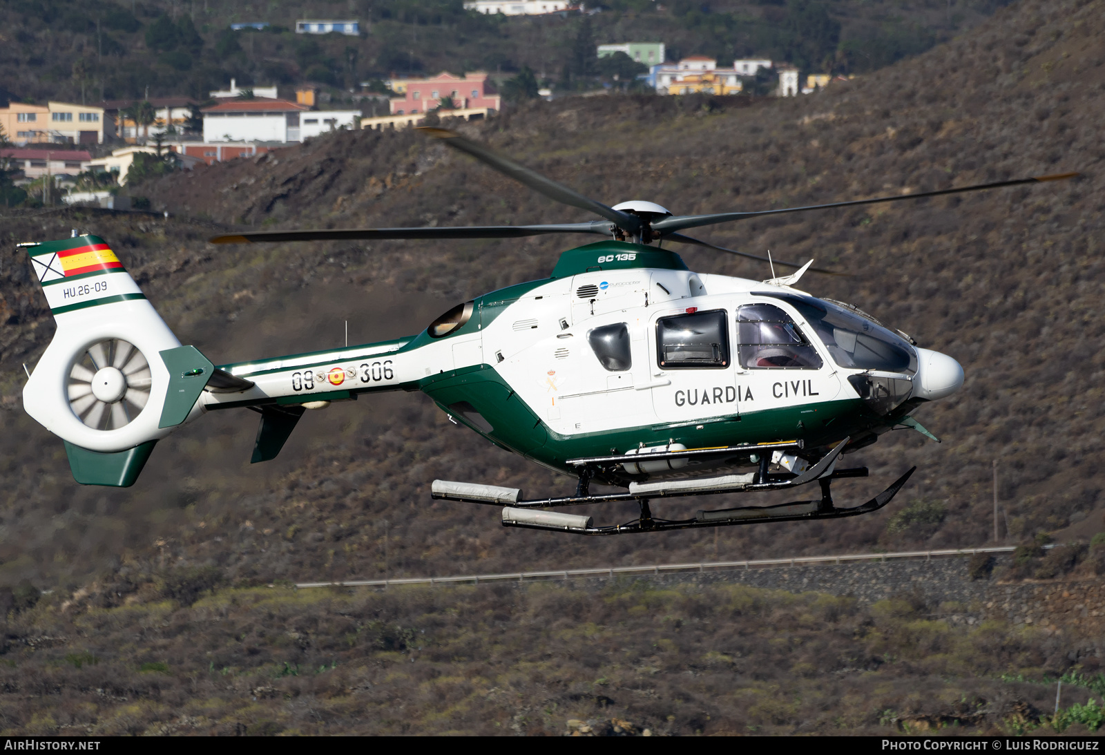 Aircraft Photo of HU.26-09 | Eurocopter EC-135P-2+ | Spain - Guardia Civil | AirHistory.net #397957