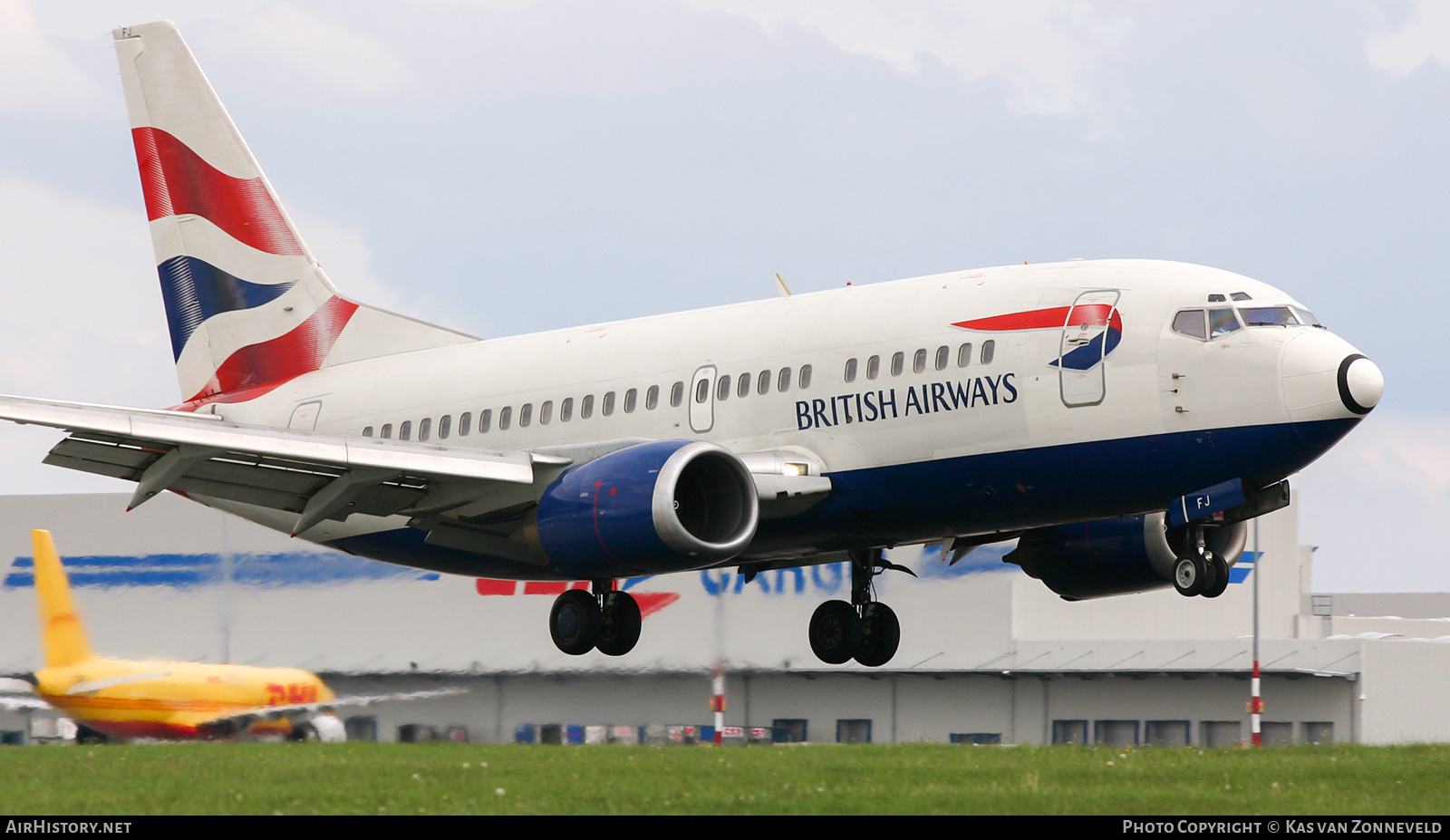 Aircraft Photo of G-GFFJ | Boeing 737-5H6 | British Airways | AirHistory.net #397964