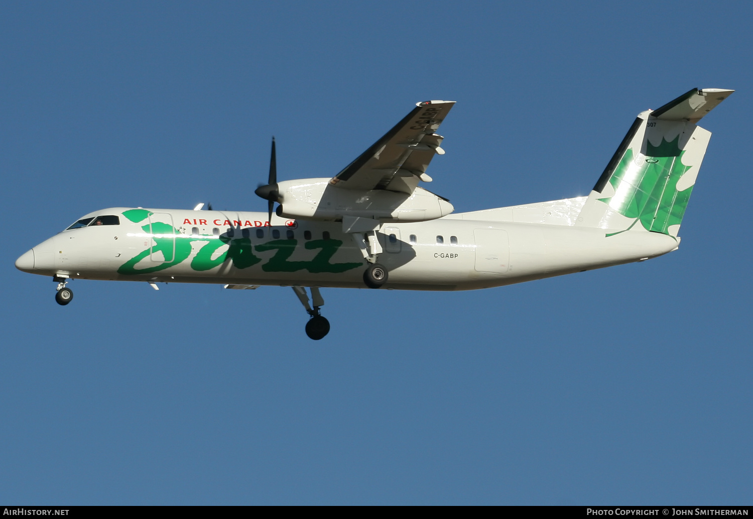 Aircraft Photo of C-GABP | De Havilland Canada DHC-8-311 Dash 8 | Air Canada Jazz | AirHistory.net #397965