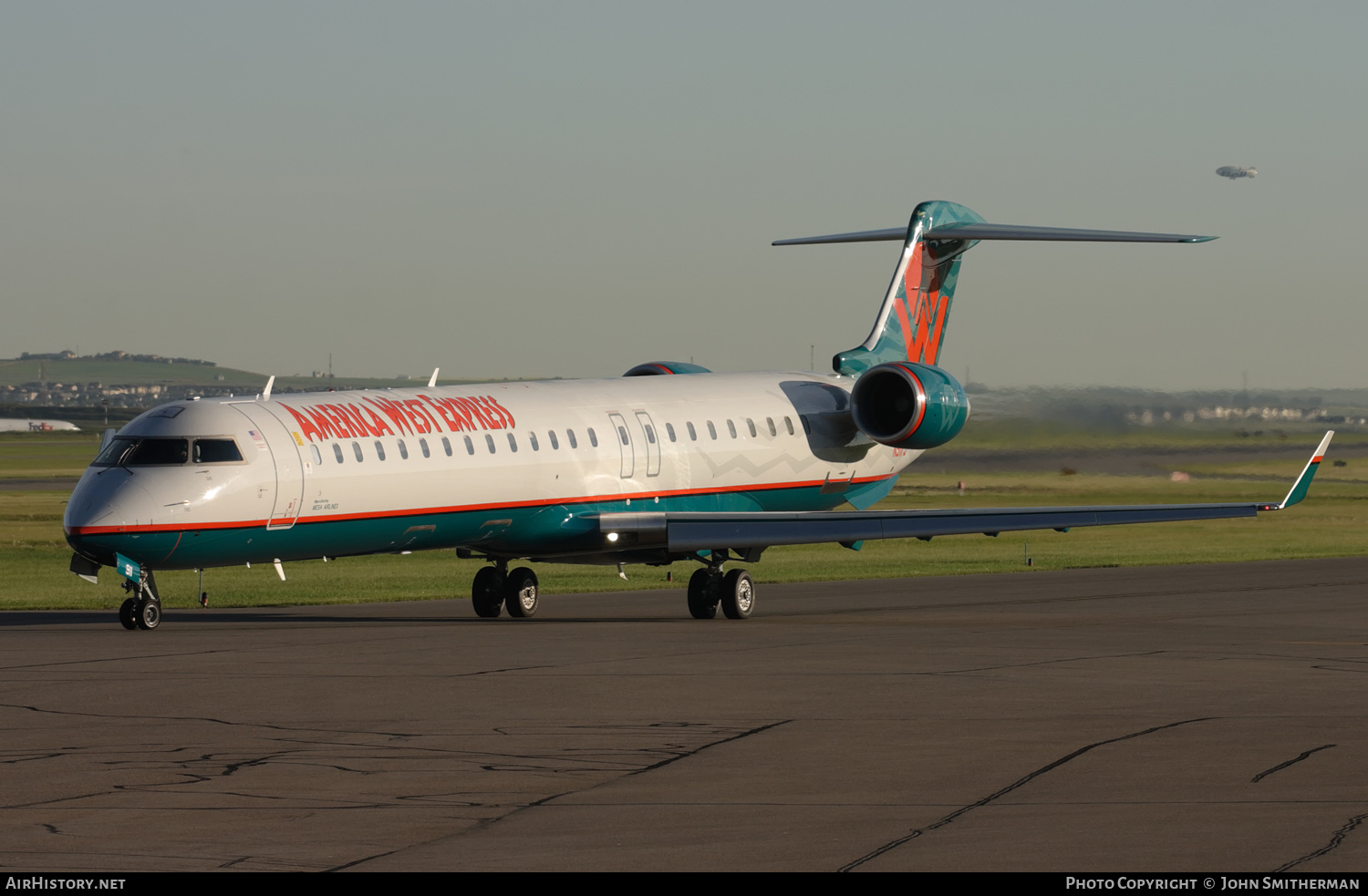 Aircraft Photo of N911FJ | Bombardier CRJ-900ER (CL-600-2D24) | America West Express | AirHistory.net #397975