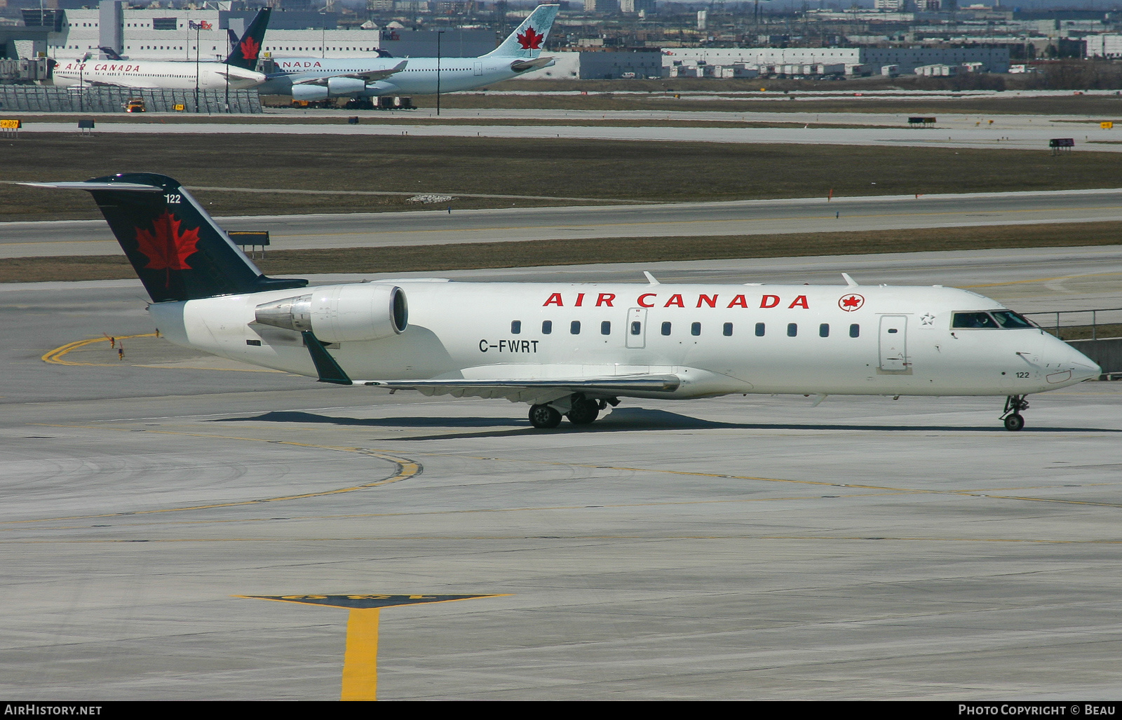 Aircraft Photo of C-FWRT | Canadair CRJ-100ER (CL-600-2B19) | Air Canada | AirHistory.net #397981