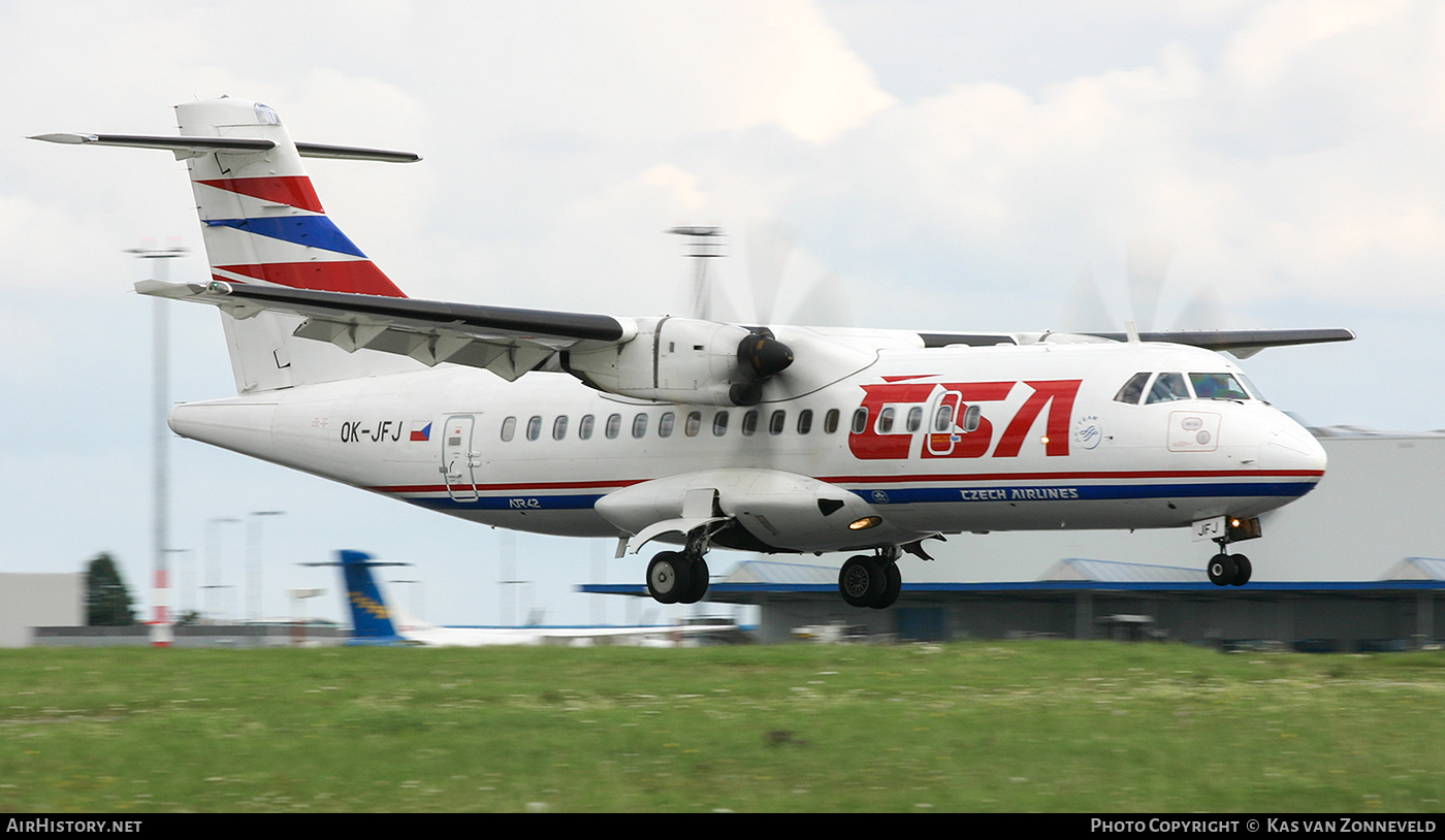 Aircraft Photo of OK-JFJ | ATR ATR-42-500 | ČSA - Czech Airlines | AirHistory.net #397987