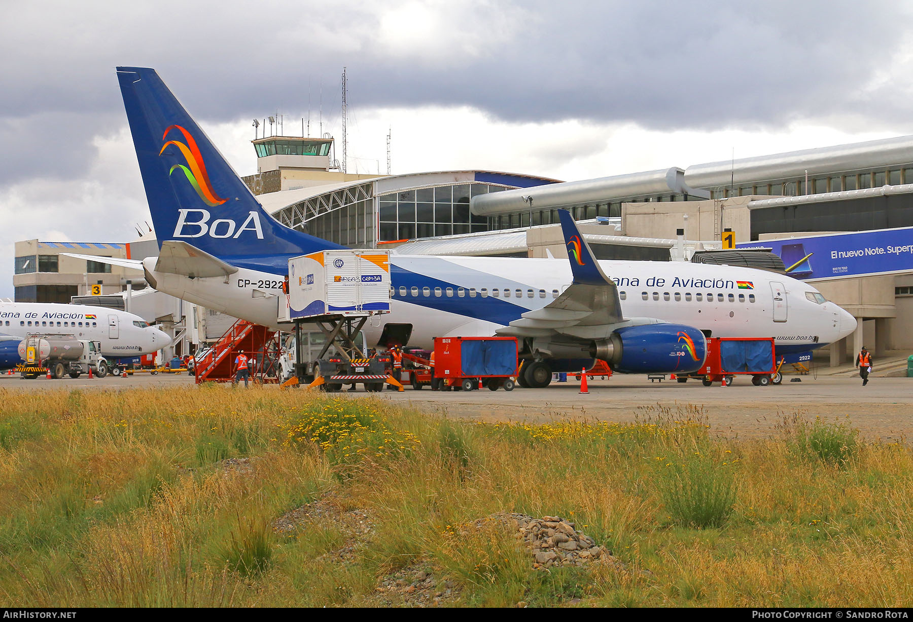 Aircraft Photo of CP-2922 | Boeing 737-7Q8 | Boliviana de Aviación - BoA | AirHistory.net #397995