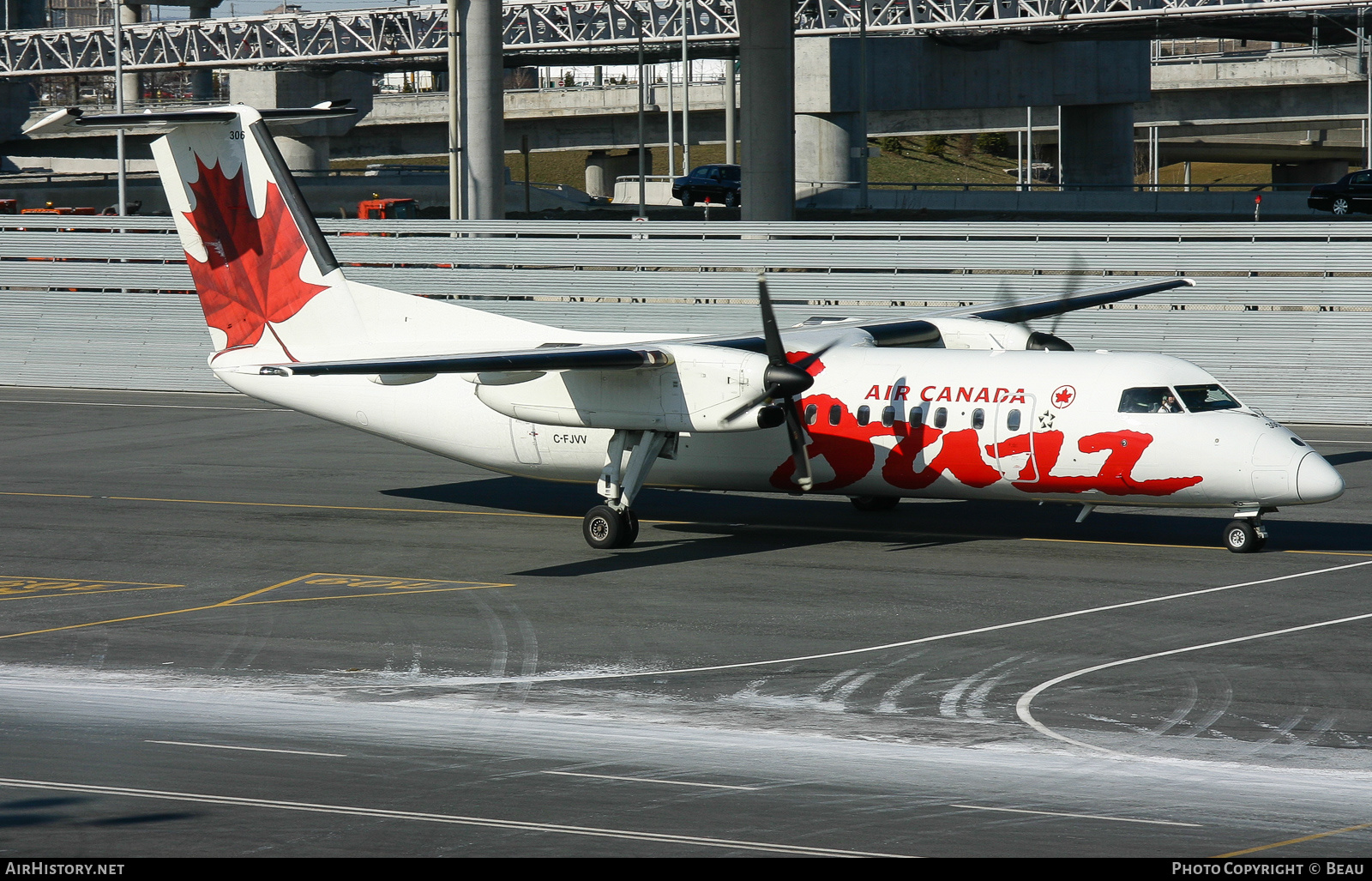 Aircraft Photo of C-FJVV | De Havilland Canada DHC-8-311Q Dash 8 | Air Canada Jazz | AirHistory.net #397999