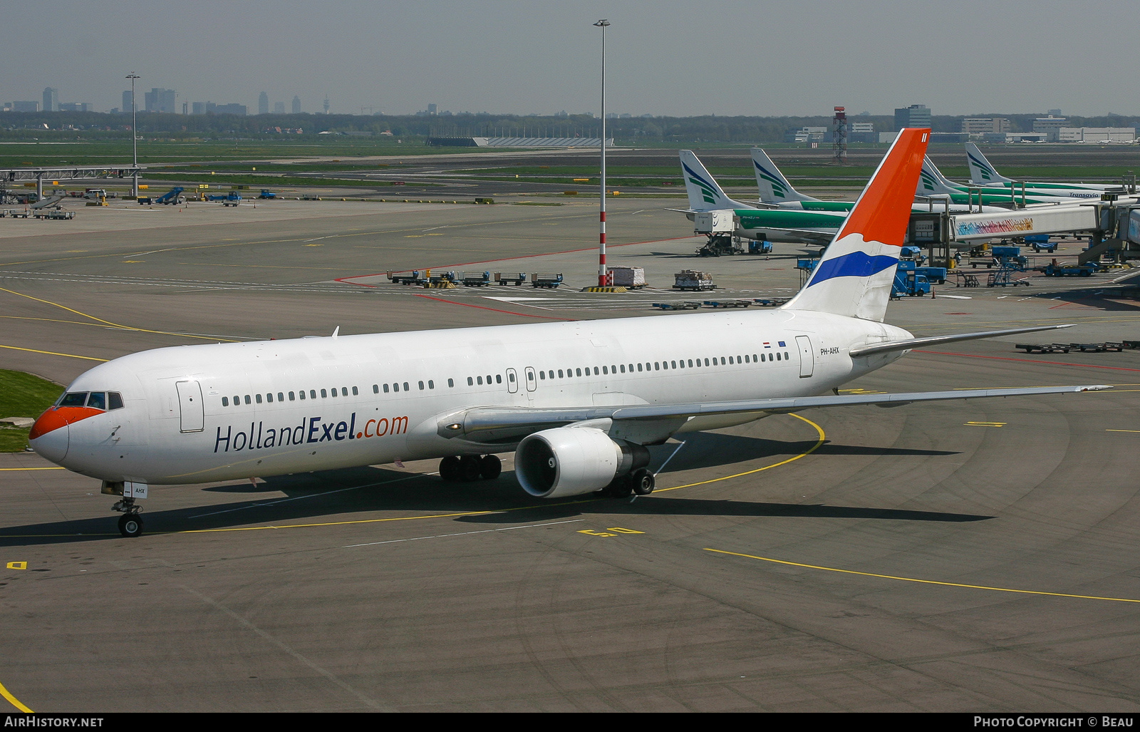 Aircraft Photo of PH-AHX | Boeing 767-383/ER | HollandExel | AirHistory.net #398012