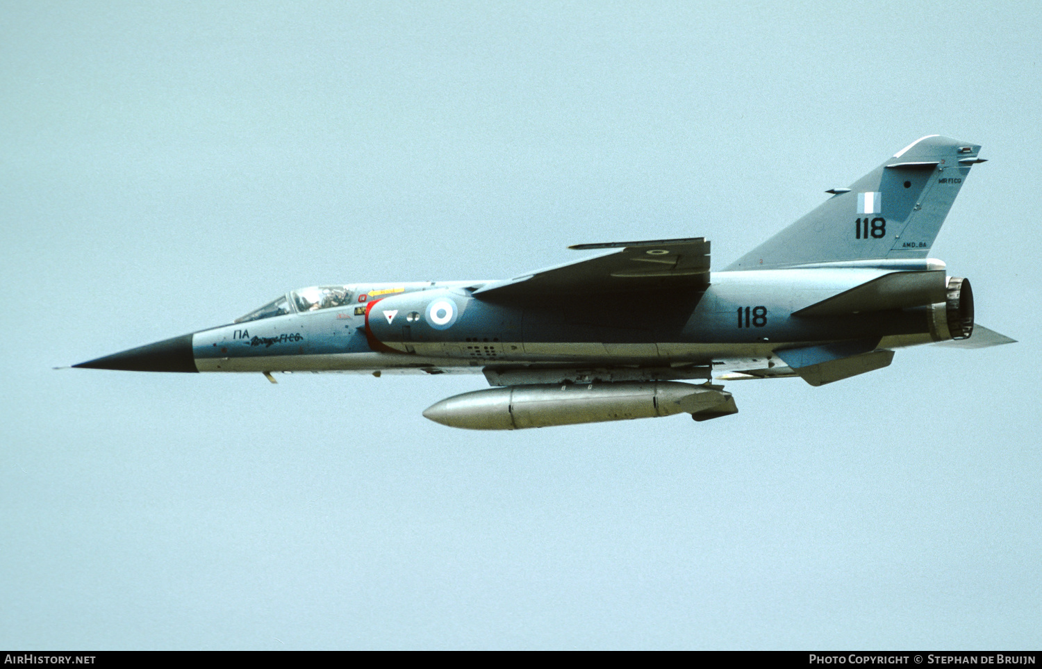 Aircraft Photo of 118 | Dassault Mirage F1CG | Greece - Air Force | AirHistory.net #398013