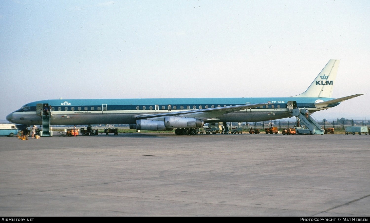 Aircraft Photo of PH-DEM | McDonnell Douglas DC-8-63 | KLM - Royal Dutch Airlines | AirHistory.net #398015
