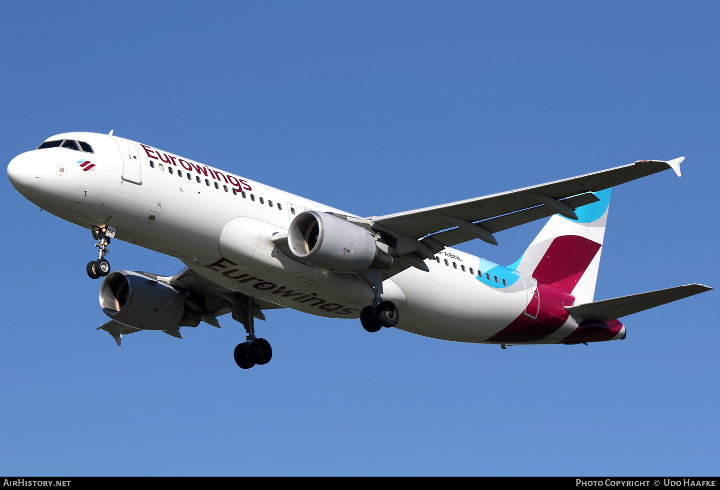 Aircraft Photo of D-ABNL | Airbus A320-214 | Eurowings | AirHistory.net #398032