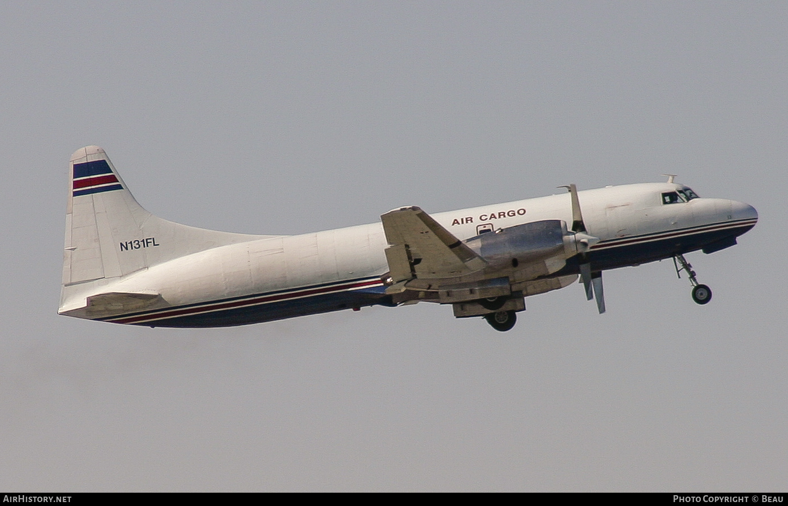 Aircraft Photo of N131FL | Convair 580 | Contract Air Cargo | AirHistory.net #398041