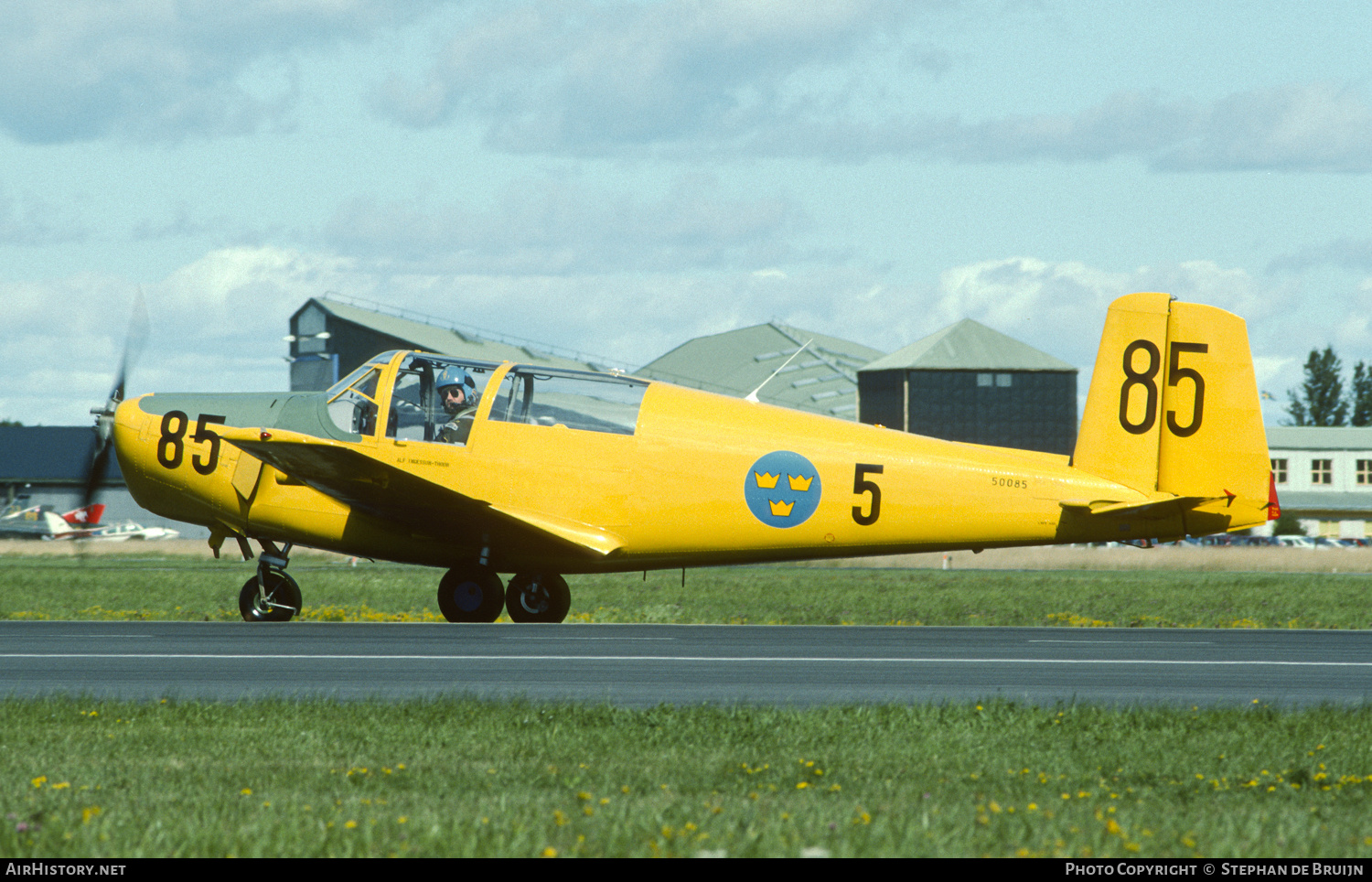 Aircraft Photo of 50085 | Saab Sk50C Safir (91C) | Sweden - Air Force | AirHistory.net #398050