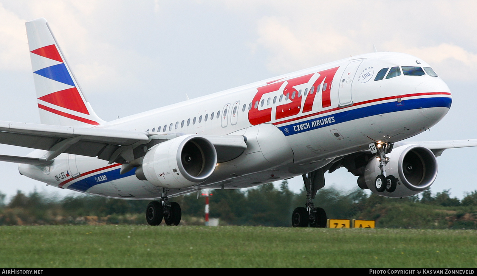 Aircraft Photo of OK-LEG | Airbus A320-214 | ČSA - Czech Airlines | AirHistory.net #398054