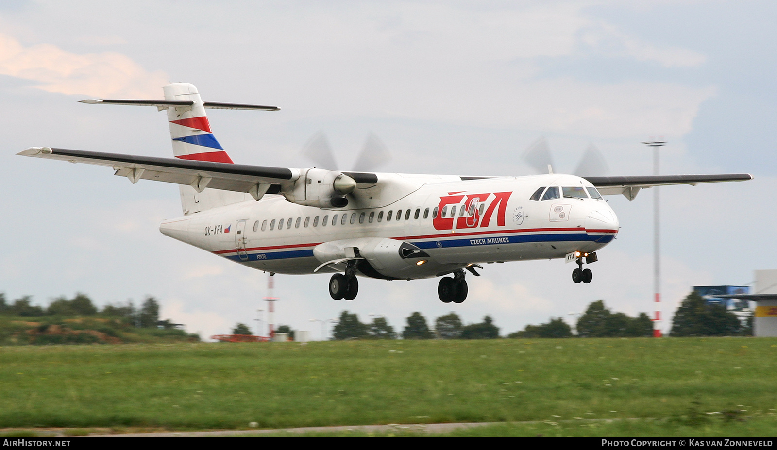 Aircraft Photo of OK-XFA | ATR ATR-72-202 | ČSA - Czech Airlines | AirHistory.net #398057