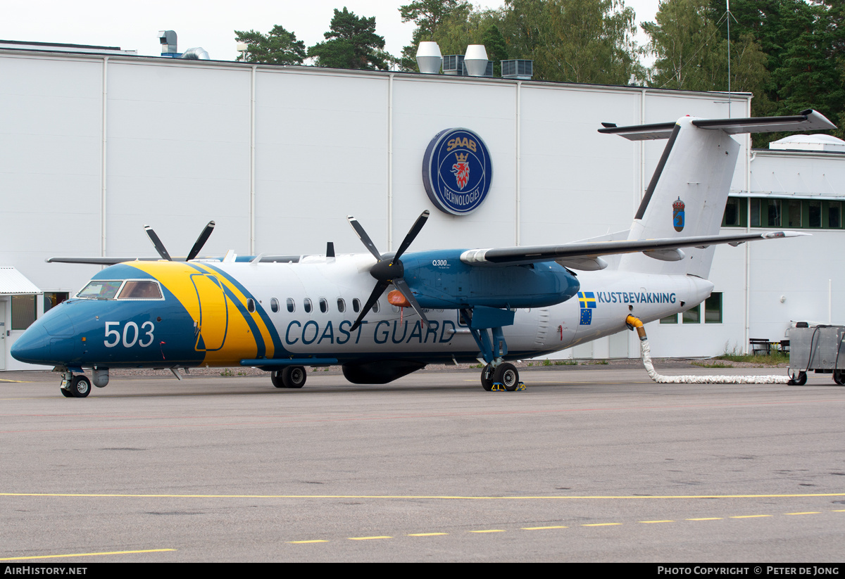 Aircraft Photo of SE-MAC | Bombardier DHC-8-311Q Dash 8 MSA | Kustbevakning - Swedish Coastguard | AirHistory.net #398058