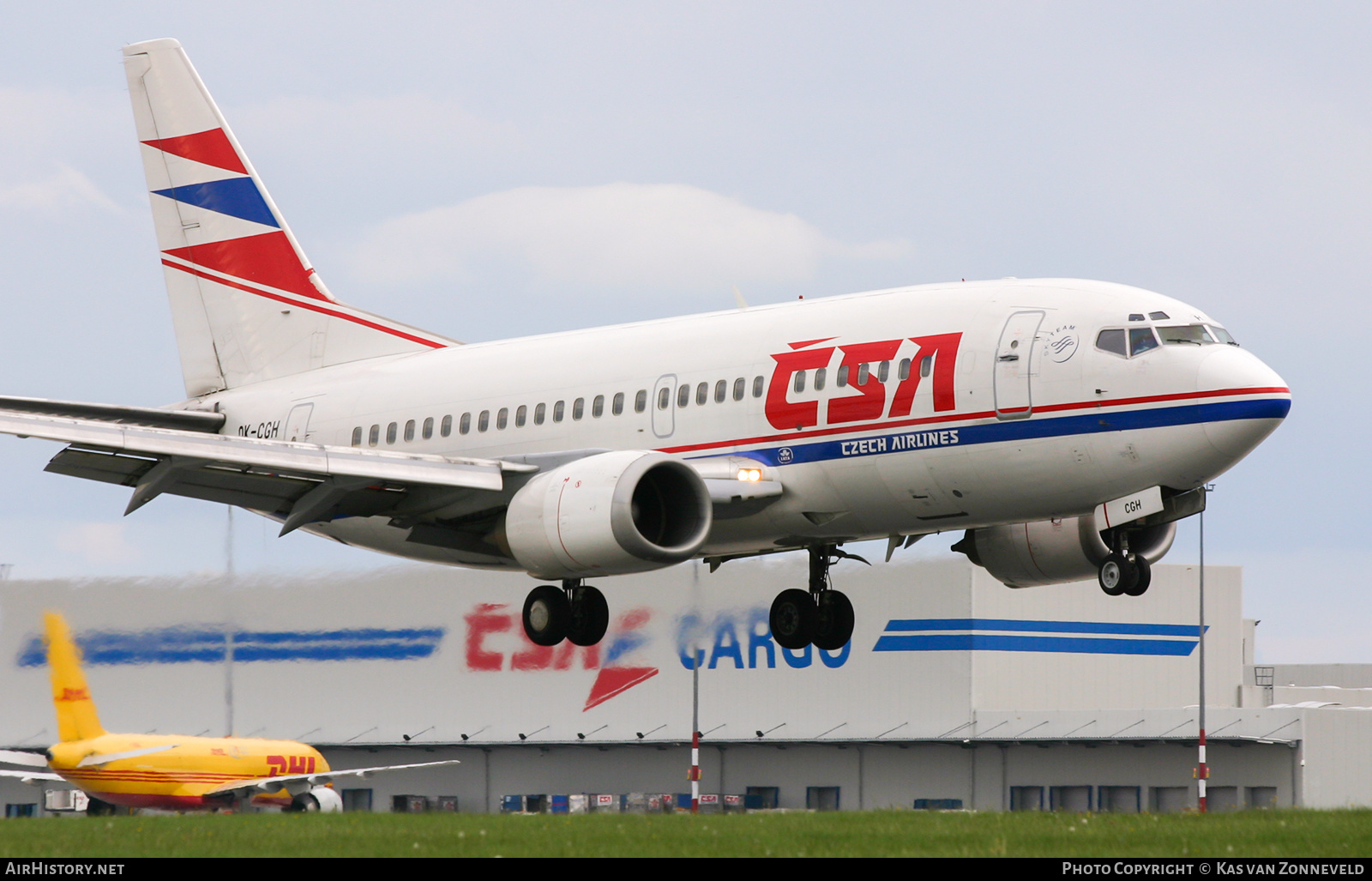 Aircraft Photo of OK-CGH | Boeing 737-55S | ČSA - Czech Airlines | AirHistory.net #398065