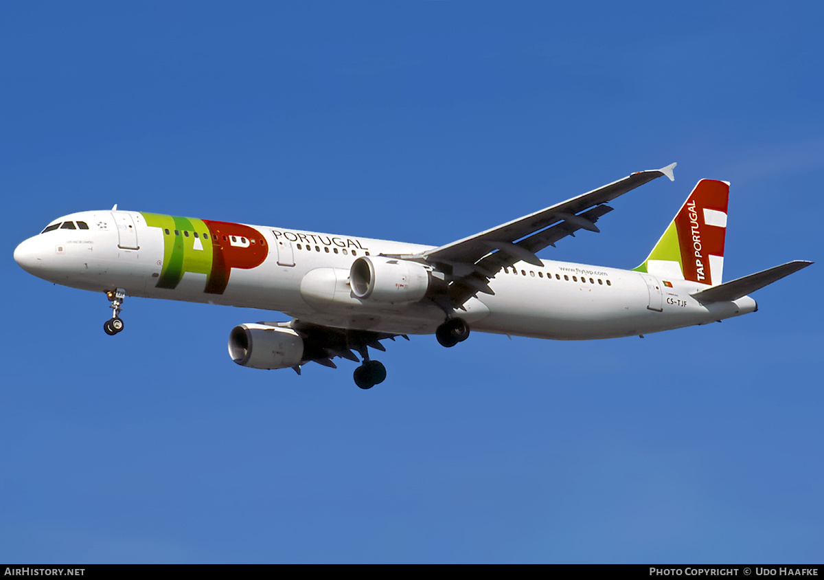 Aircraft Photo of CS-TJF | Airbus A321-211 | TAP Portugal | AirHistory.net #398072