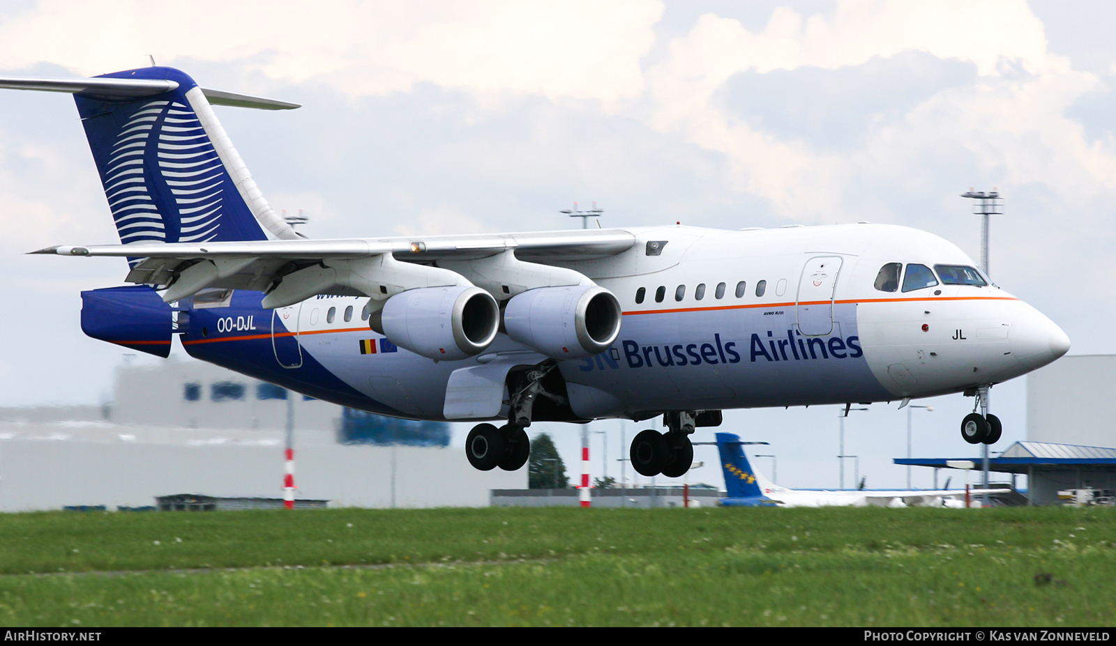 Aircraft Photo of OO-DJL | British Aerospace Avro 146-RJ85 | SN Brussels Airlines | AirHistory.net #398083