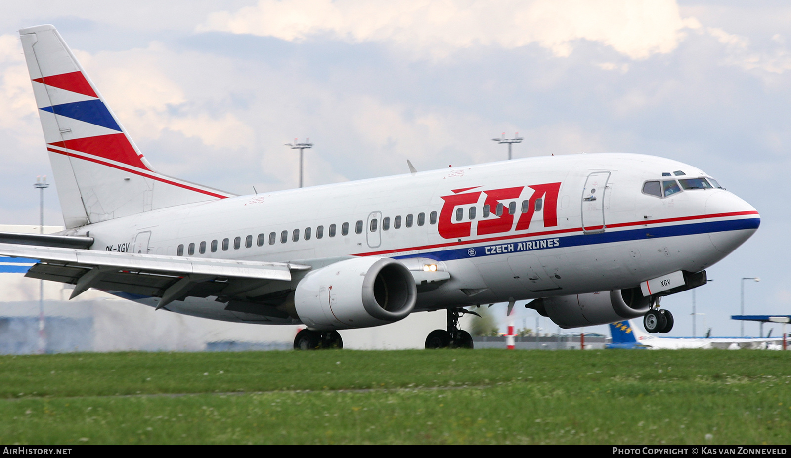 Aircraft Photo of OK-XGV | Boeing 737-5H6 | ČSA - Czech Airlines | AirHistory.net #398087