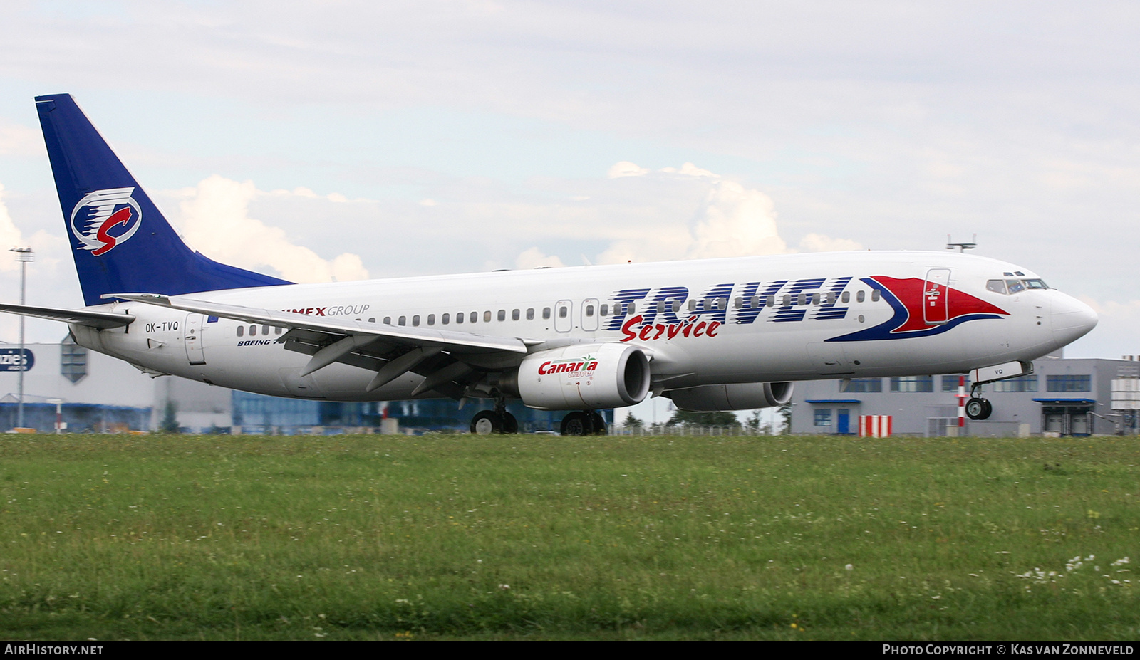 Aircraft Photo of OK-TVQ | Boeing 737-86N | Travel Service | AirHistory.net #398090