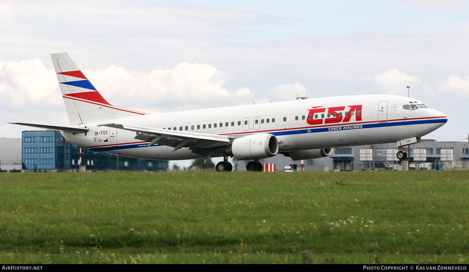 Aircraft Photo of OK-FGS | Boeing 737-45S | ČSA - Czech Airlines | AirHistory.net #398096