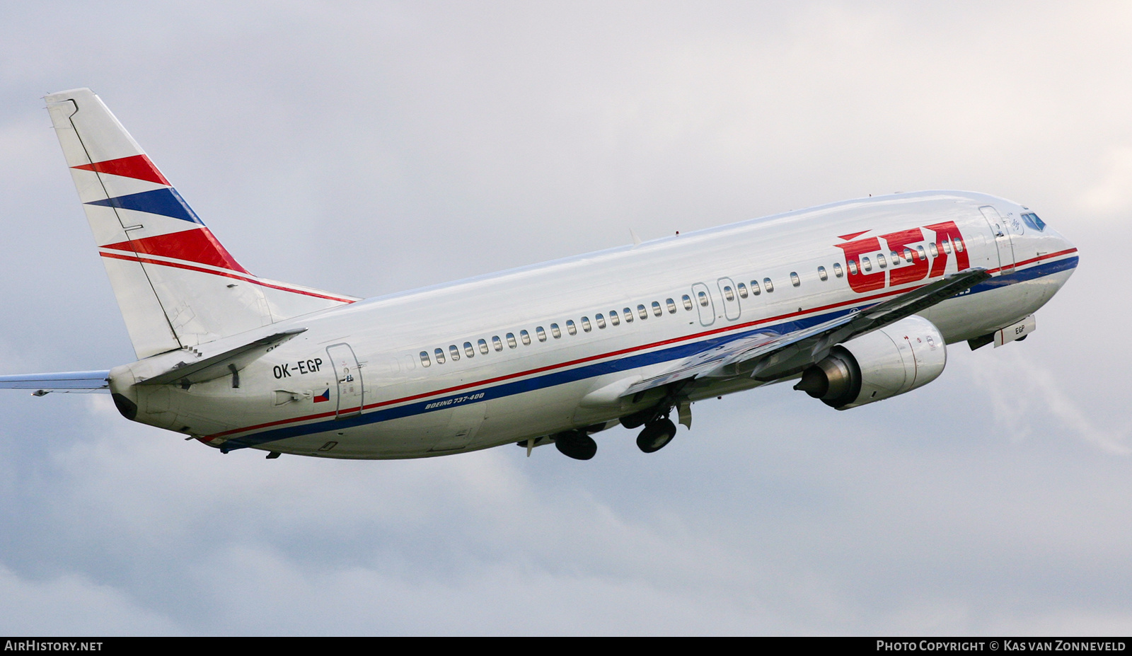 Aircraft Photo of OK-EGP | Boeing 737-45S | ČSA - Czech Airlines | AirHistory.net #398098