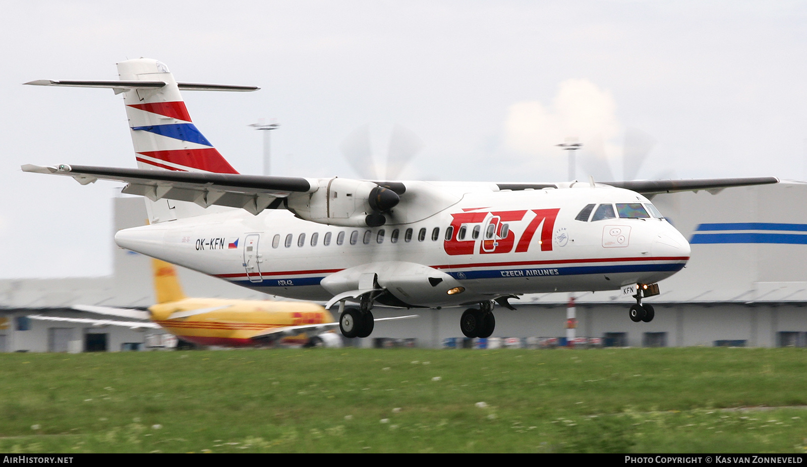 Aircraft Photo of OK-KFN | ATR ATR-42-500 | ČSA - Czech Airlines | AirHistory.net #398100