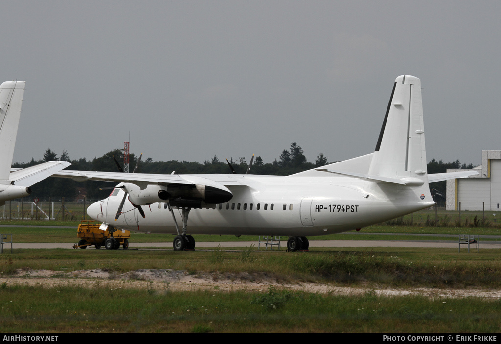 Aircraft Photo of HP-1794PST | Fokker 50 | AirHistory.net #398106