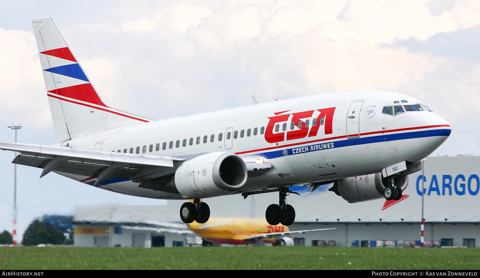 Aircraft Photo of OK-DGC | Boeing 737-5L9 | ČSA - Czech Airlines | AirHistory.net #398126