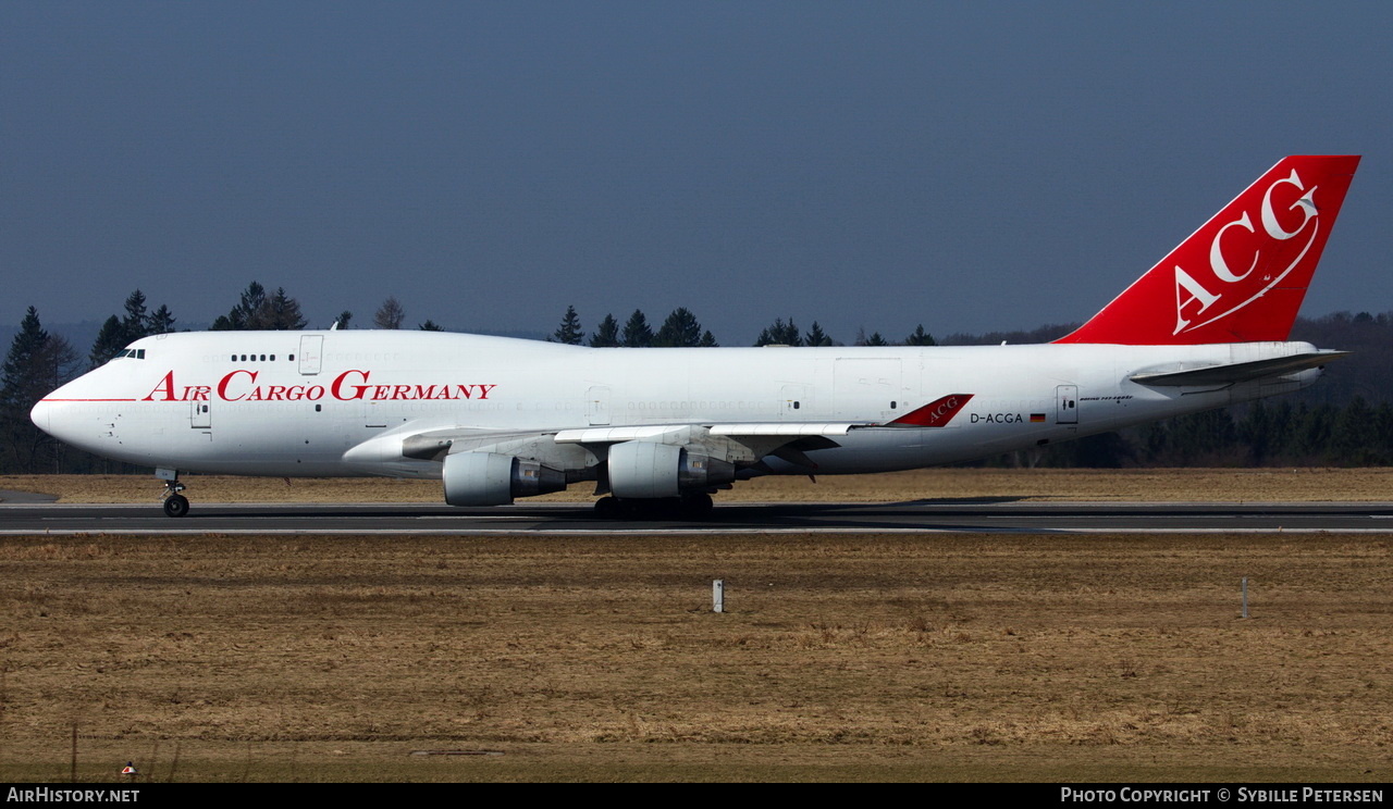 Aircraft Photo of D-ACGA | Boeing 747-409 | Air Cargo Germany - ACG | AirHistory.net #398131