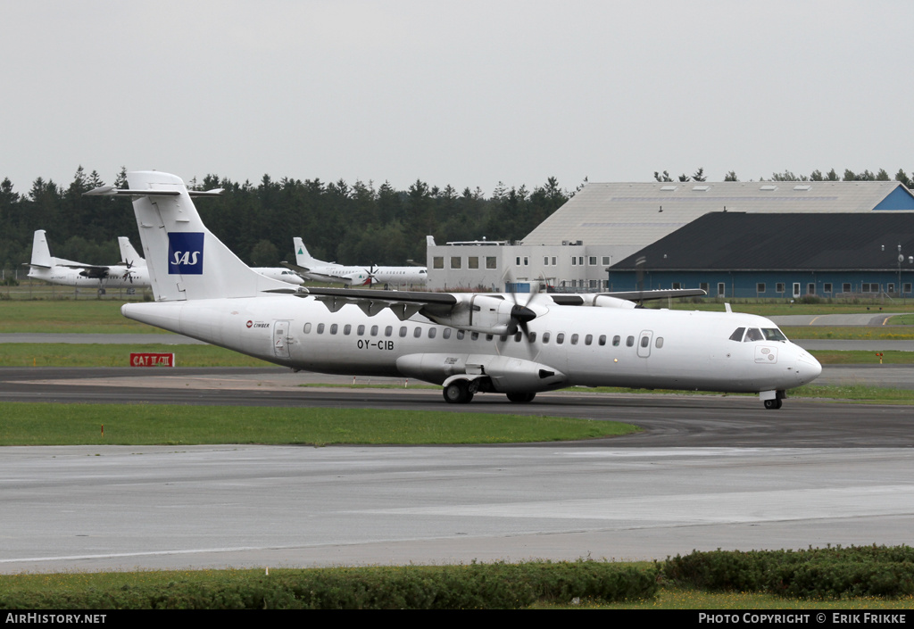 Aircraft Photo of OY-CIB | ATR ATR-72-202 | Scandinavian Airlines - SAS | AirHistory.net #398136
