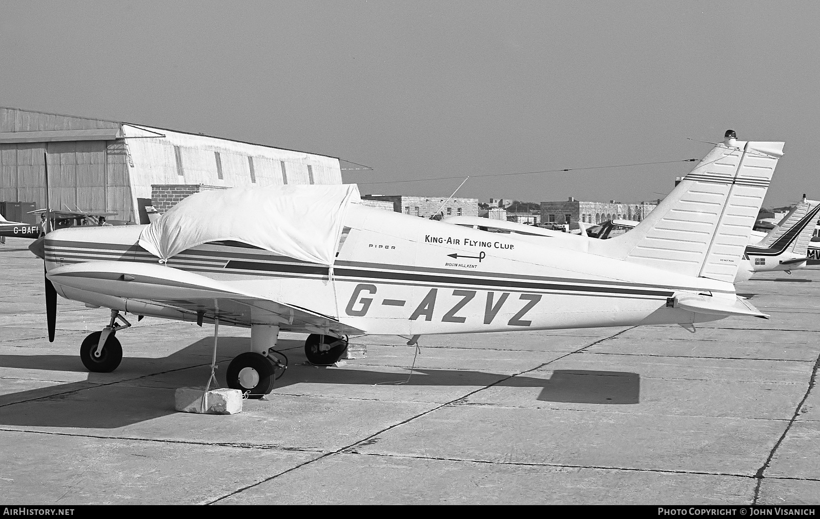 Aircraft Photo of G-AZVZ | Piper PA-28-140 Cherokee D | King-Air Flying Club | AirHistory.net #398142